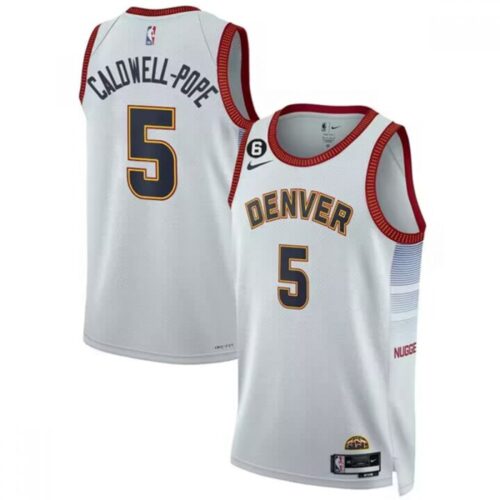 68640ac564d83_1 Men's Denver Nuggets #5 Kentavious Caldwell-Pope White 2023 Draft Icon Edition Stitched Basketball Jersey