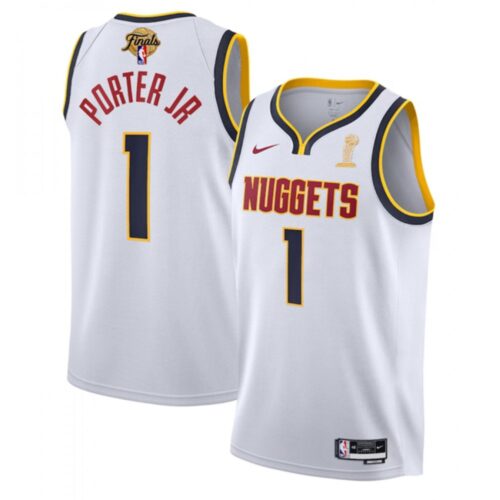 68640ad00b83b_1 Men's Denver Nuggets #1 Michael Porter Jr. White 2023 Finals Association Edition Stitched Basketball Jersey