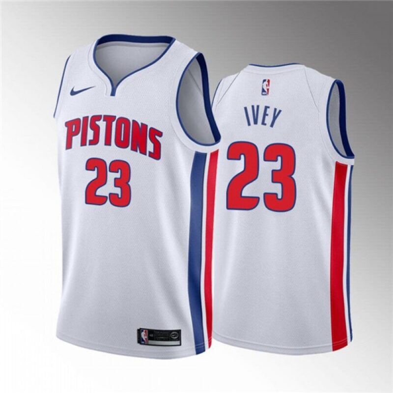 68640ae6c2c66_1 Men's Detroit Pistons #23 Jaden Ivey 2020-21 White Association Edition Stitched Jersey