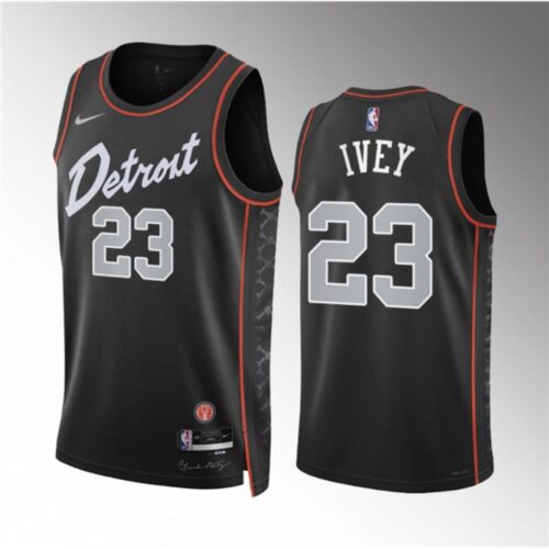 68640aecda9ac_1 Men's Detroit Pistons #23 Jaden Ivey Black 2023-24 City Edition Stitched Basketball Jersey