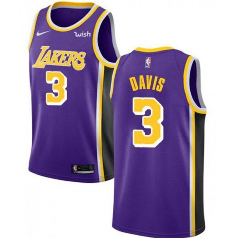 68640b610db6b_1 Men's Los Angeles Lakers #3 Anthony Davis Purple Stitched NBA Jersey
