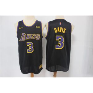 68640b887624a_1 Men's Los Angeles Lakers #3 Anthony Davis Black Stitched NBA Jersey