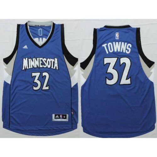 68640c14631a0_1 Timberwolves #32 Karl-Anthony Towns Blue Stitched NBA Jersey