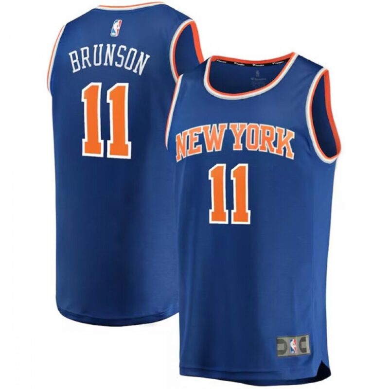 68640c4d75675_1 Men's New Yok Knicks #11 Jalen Brunson Blue Icon Edition Stitched Basketball Jersey