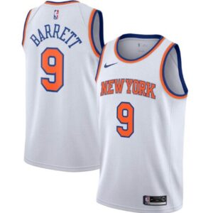 68640c63e2050_1 New Yok Knicks #9 R.J. Barrett White Stitched Swingman Jersey