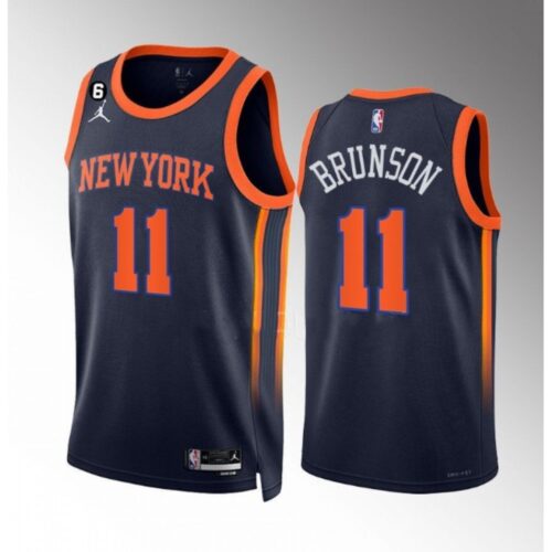 68640c935635b_1 Men's New Yok Knicks #11 Jalen Brunson Navy Statement Edition With NO.6 Patch Stitched Basketball Jersey
