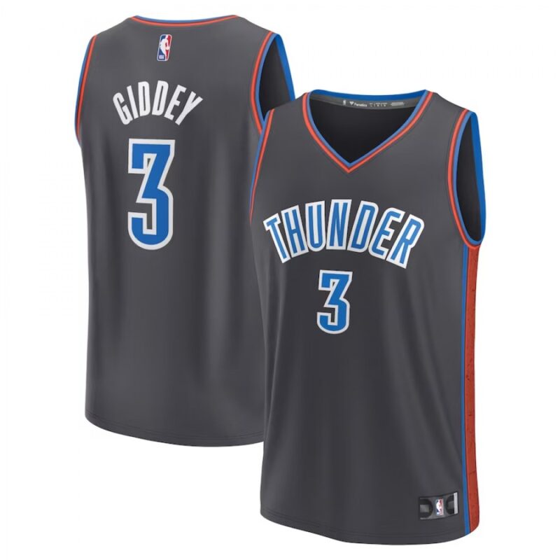 68640cc069e26_1 Men's Oklahoma City Thunder #3 Josh Giddey 2022/23 Black City Edition Stitched Basketball Jersey