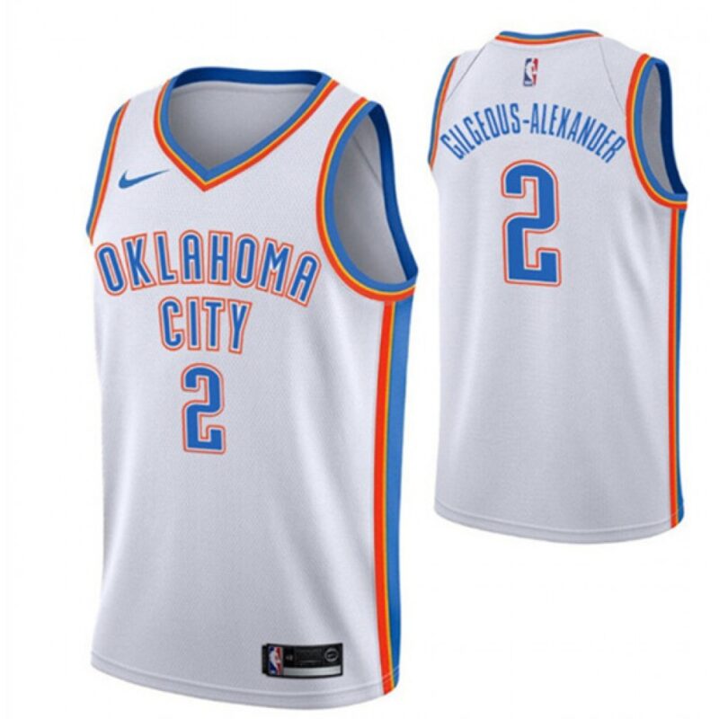 68640cd127f69_1 Men's Oklahoma City Thunder #2 Shai Gilgeous-Alexander White Stitched Basketball Jersey