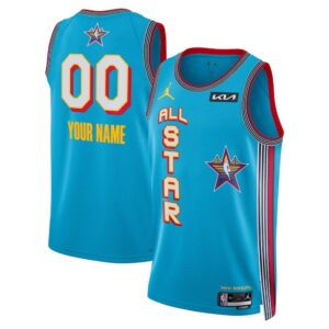 68640d5b3a9c8_1 Unisex Light Blue 2025 NBA All-Star Game Swingman Custom Jersey