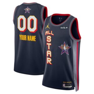 68640d5ddd007_1 Unisex Navy 2025 NBA All-Star Game Swingman Custom Jersey