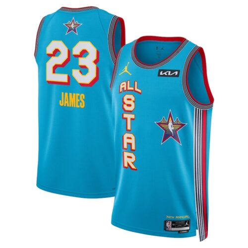 68640d6720ece_1 Unisex #23 LeBron James Light Blue 2025 NBA All-Star Game Swingman Player Jersey