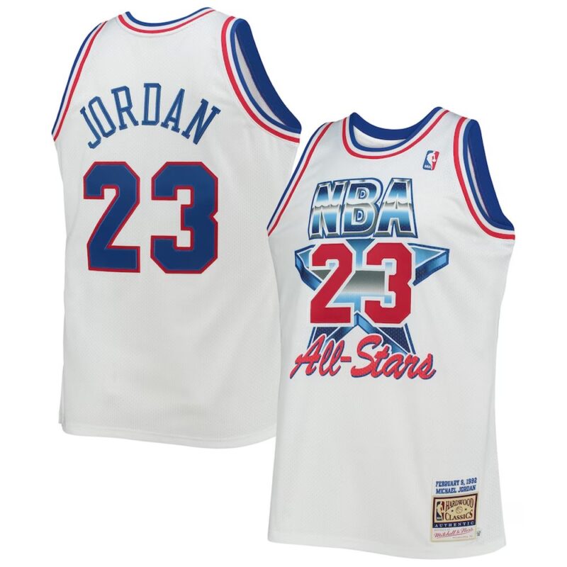 68640d7d4a756_1 Men's Eastern Conference #23 Michael Jordan White Hardwood Classics 1992 NBA All-Star Game Authentic Jersey