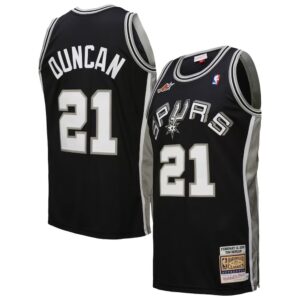 68640e40bca39_1 Men's San Antonio #21 Spurs Tim Duncan Black 2000 NBA All-Star Game Authentic Jersey