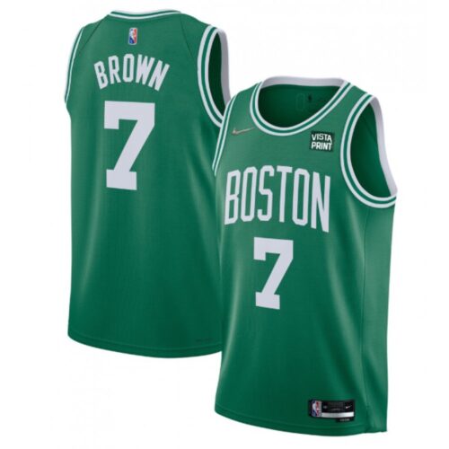 68640e6b71ded_1 Men's Boston Celtics #7 Jaylen Brown 75th Anniversary Green Stitched Basketball Jersey