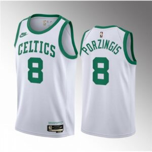 68640e88432aa_1 Men's Boston Celtics #8 Kristaps Porzingis White 2023 Draft Association Edition Stitched Basketball Jersey