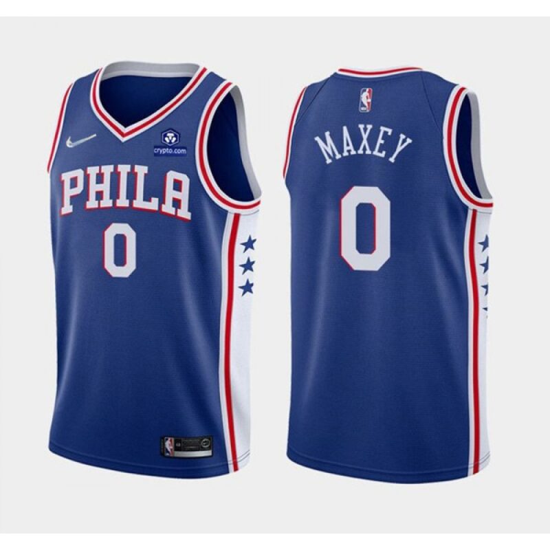 68640eba658e6_1 Men's Philadelphia 76ers #0 Tyrese Maxey Royal 75th Anniversary Icon Edition Swingman Stitched Jersey