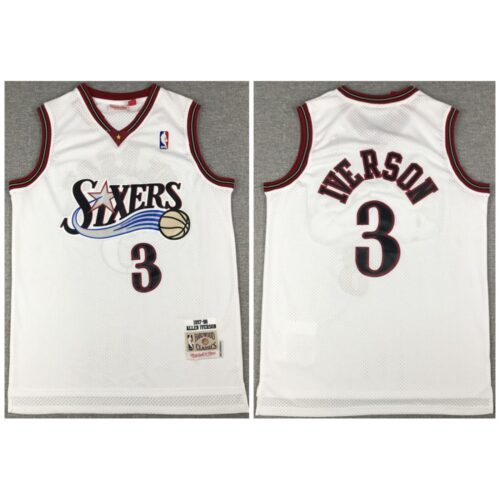 68640ee4a337d_1 Men's Philadelphia 76ers #3 Allen Iverson White Throwback Stitched Jersey