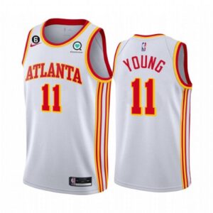 68640ef92edcc_1 Men's Atlanta Hawks #11 Trae Young White With NO.6 Patch Stitched Jersey