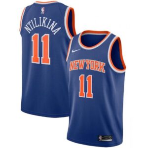 68640fc36711a_1 New Yok Knicks #11 Frank Ntilikina Blue Icon Edition Stitched Swingman Jersey