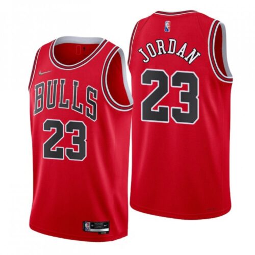 68640fdd0a50a_1 Youth Chicago Bulls #23 Michael Jordan Red 75th Anniversary Stitched Basketball Jersey