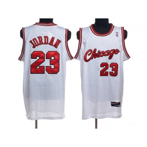 68640fefc5815_1 Bulls #23 Michael Jordan Stitched White Crabbed Typeface NBA Jersey