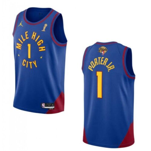 68641054645cb_1 Men's Denver Nuggets #1 Michael Porter Jr. Blue 2023 Finals Champions Statement Edition Stitched Basketball Jersey