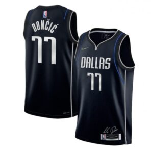 686410ea13382_1 Youth Dallas Mavericks #77 Luka Doncic Navy 75th Anniversary Stitched Basketball Jersey