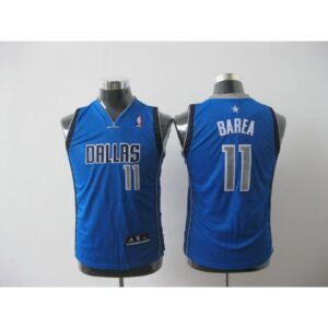 686410eda459f_1 Mavericks #11 Jose Barea Baby Blue Stitched Youth NBA Jersey