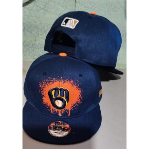 6864113532c2e_1 Milwaukee Brewers Snapback Hat