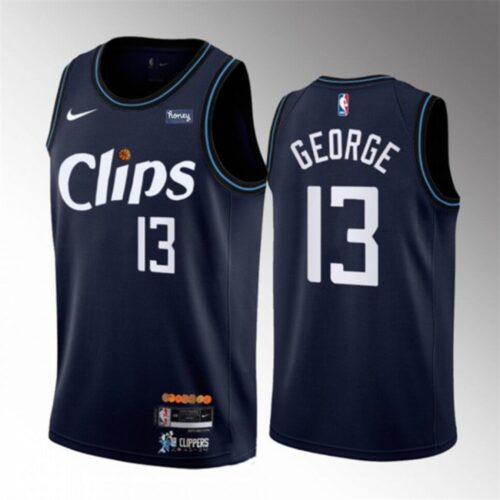 68641151a1e1e_1 Men's Los Angeles Clippers #13 Paul George Navy 2023-24 City Edition Stitched Jersey