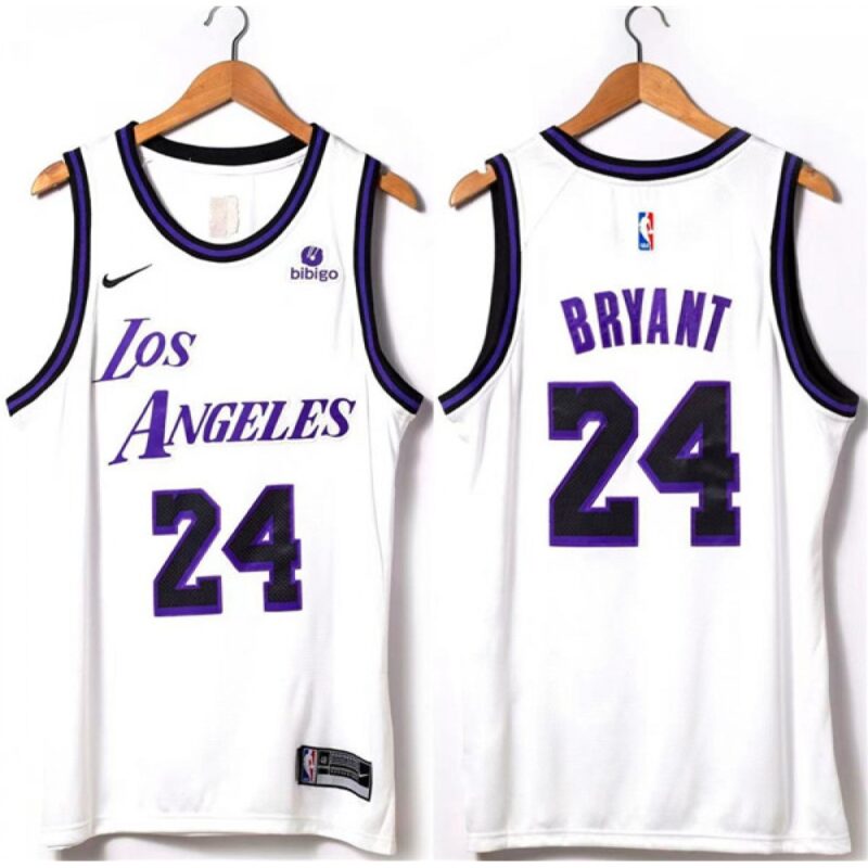 6864118f6072a_1 Men's Los Angeles Lakers #24 Kobe Bryant 2022/23 White Stitched Basketball Jersey