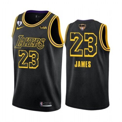 686411a85cac2_1 Men's Los Angeles Lakers #23 LeBron James 2020 Black Finals With GiGi Patch Stitched Jersey