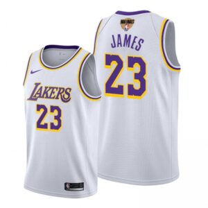 686411c787163_1 Men's Los Angeles Lakers #23 LeBron James 2020 White Finals Bound Association Edition Stitched Jersey