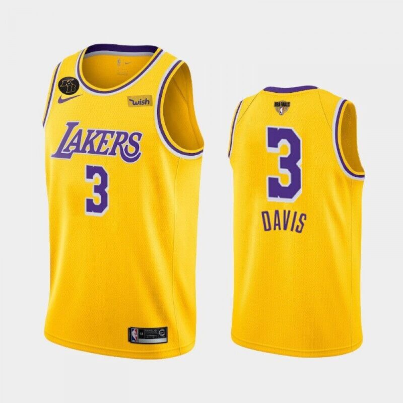 68641229111e4_1 Men's Los Angeles Lakers #3 Anthony Davis 2020 Gold Finals Bound With KB Patch Stitched Jersey