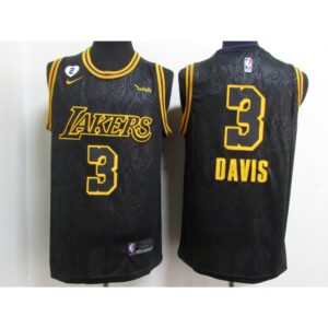 6864123ff1475_1 Men's Los Angeles Lakers #3 Anthony Davis 2020 Black City Edition With GiGi Patch Stitched Jersey