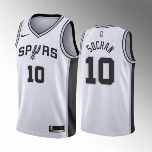 6864127c5c3f6_1 Men's San Antonio Spurs #10 Jeremy Sochan White Association Edition Stitched Jersey