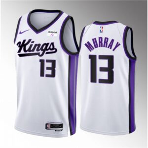 68641292d87cd_1 Men's Sacramento Kings #13 Keegan Murray White 2023/24 Association Edition Swingman Stitched Basketball Jersey