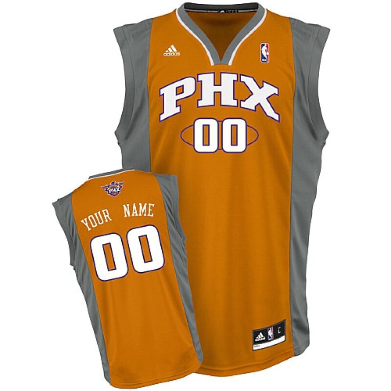 68641315581a6_1 Suns Personalized Authentic Orange NBA Jersey