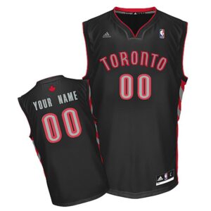 686413180004b_1 Raptors Personalized Authentic Black NBA Jersey