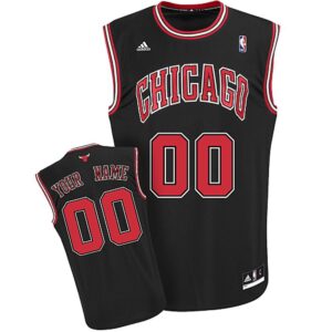 6864133d4d64e_1 Bulls Personalized Authentic Black NBA Jersey