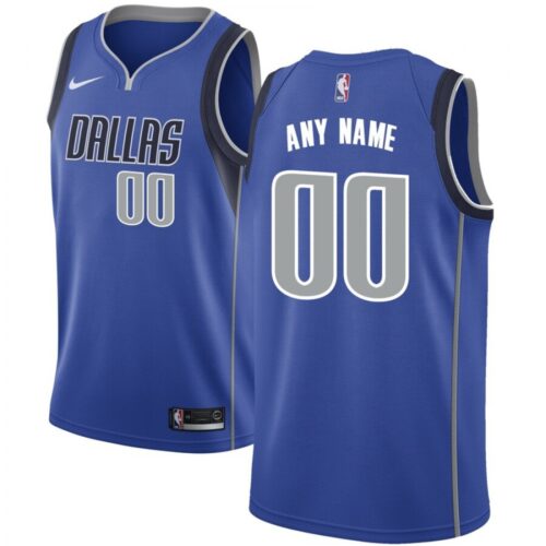 686413a509350_1 Men's Dallas Mavericks Blue Customized Stitched NBA Jersey