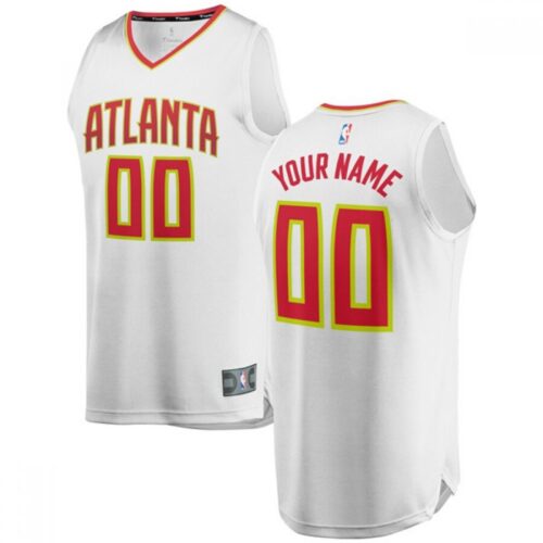 686413d9b9cc1_1 Men's Atlanta Hawks White Customized Stitched NBA Jersey