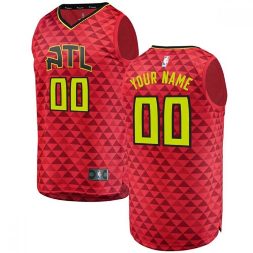 686413df47254_1 Men's Atlanta Hawks Red Customized Stitched NBA Jersey