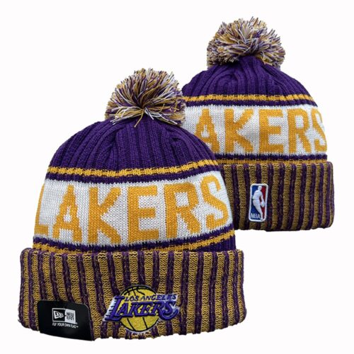68641405df7fa_1 Los Angeles Lakers Beanies Knit Hat