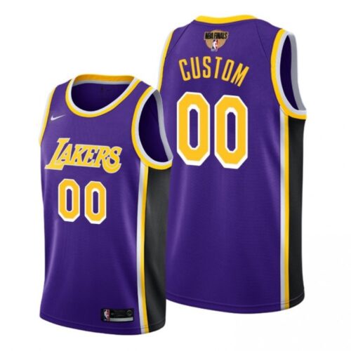 6864140d53a2c_1 Men's Los Angeles Lakers 2020 Purple Customized Finals Bound Statement Edition Stitched Jersey