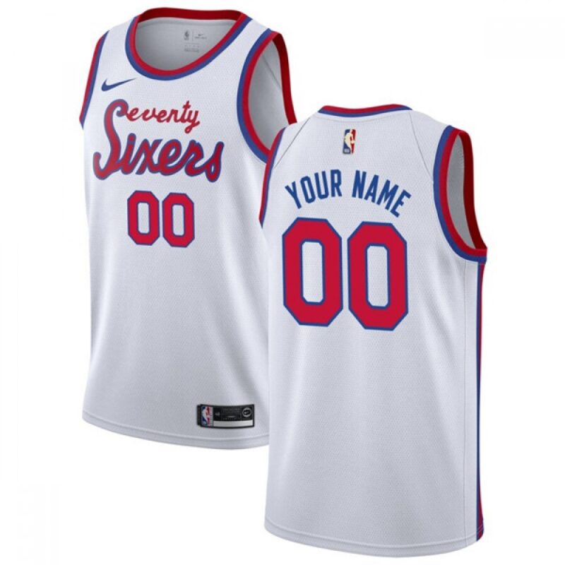 6864158648c51_1 Men's Philadelphia 76ers White Customized Stitched NBA Jersey