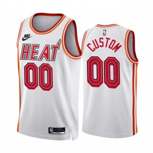 686415b117154_1 Men's Miami Heat Customized 2022/23 White Classic Edition Stitched Basketball Jersey