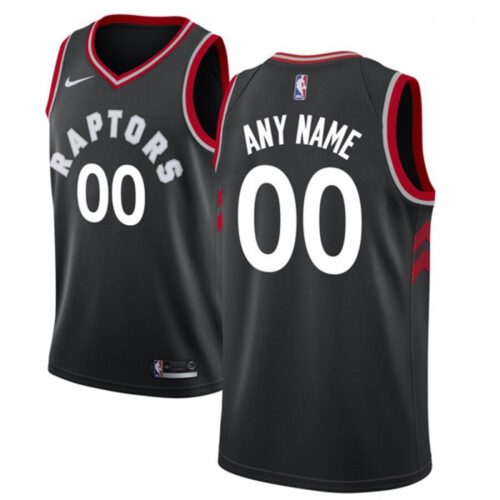 686415df0af91_1 Men's Toronto Raptors Black Customized Stitched NBA Jersey