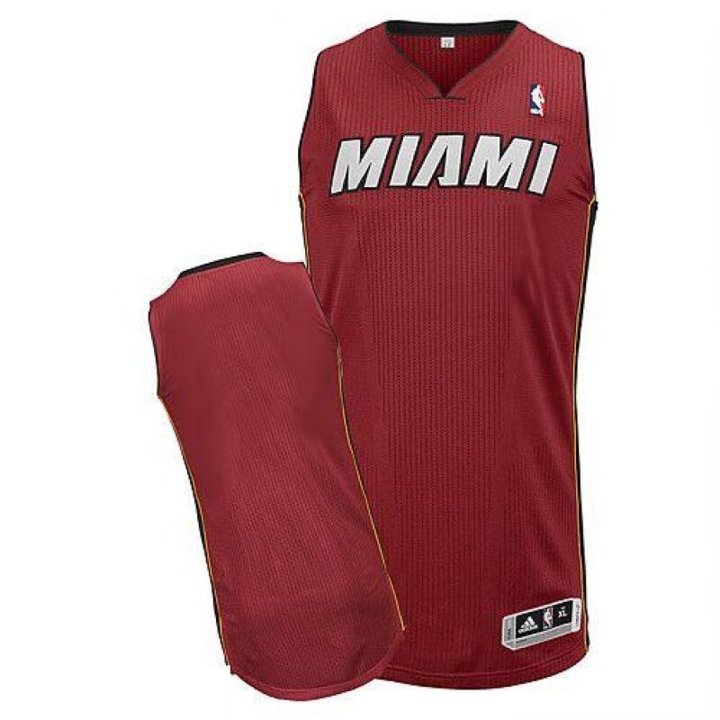 6864175142a3d_1 Revolution 30 Heat Blank Red Stitched NBA Jersey