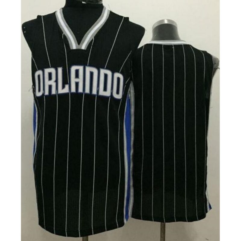 686417bd09b90_1 Magic Blank Black Revolution 30 Stitched NBA Jersey